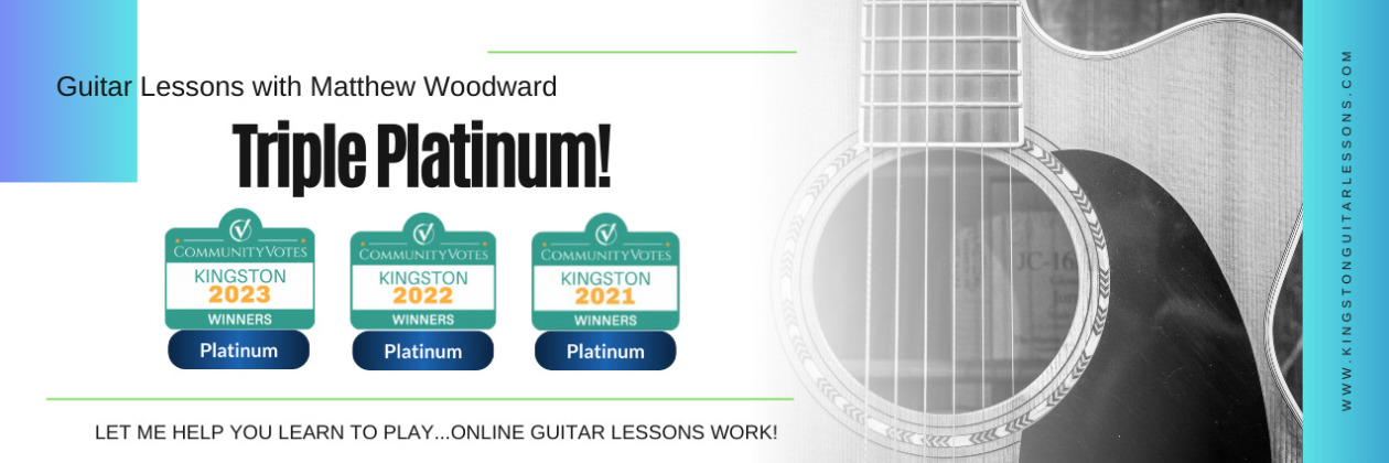KINGSTON ONTARIO GUITAR LESSONS with Matthew Woodward